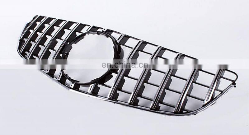 ABS front grille for Mercedes Benz E class W207 C207 2014-2016 GT R style front hood grill