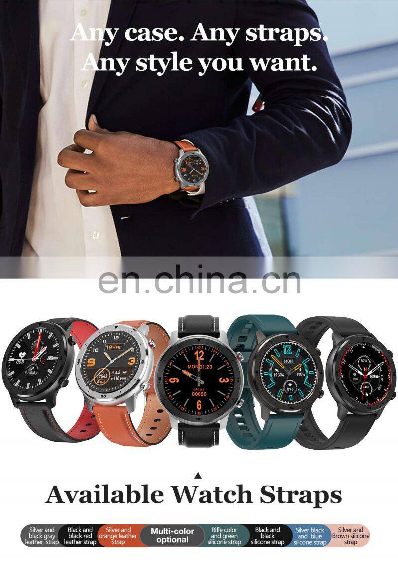 DT78 Men Women Smart Watch Business Long Standby IP68 Waterproof Sports Swimming Heart Rate dt78 Smartwatch