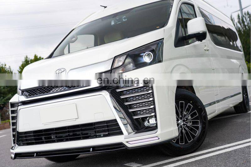 Runde 19-21 Top Quality Bumpers For Toyota Hiace Car Front Rear Bumper Body Kit Mona Lisa Style