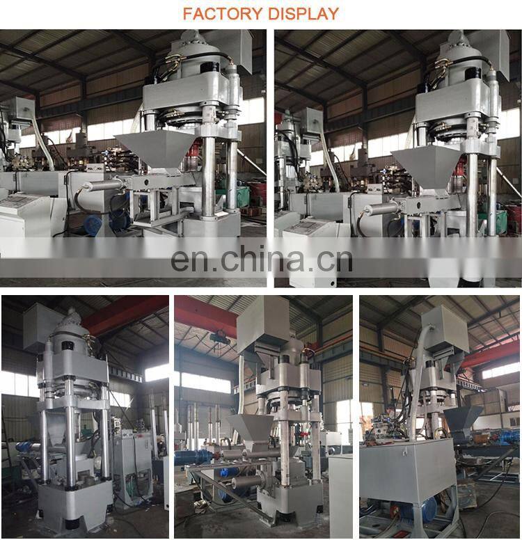 china factory scrap metal chip briquette making iron powder briquetting machine