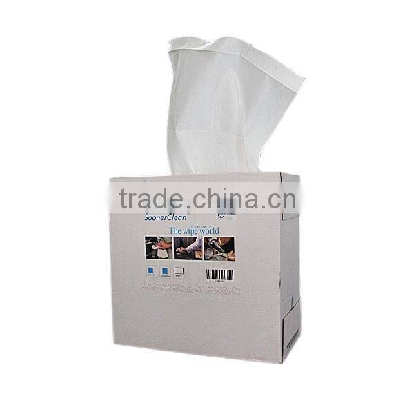 Soft Blue Industrial Wiping Paper Lint Free Towel