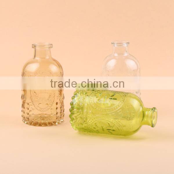 Vinytage samll glass flowers vase