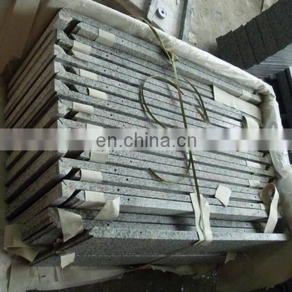 Grey granite stone window frames
