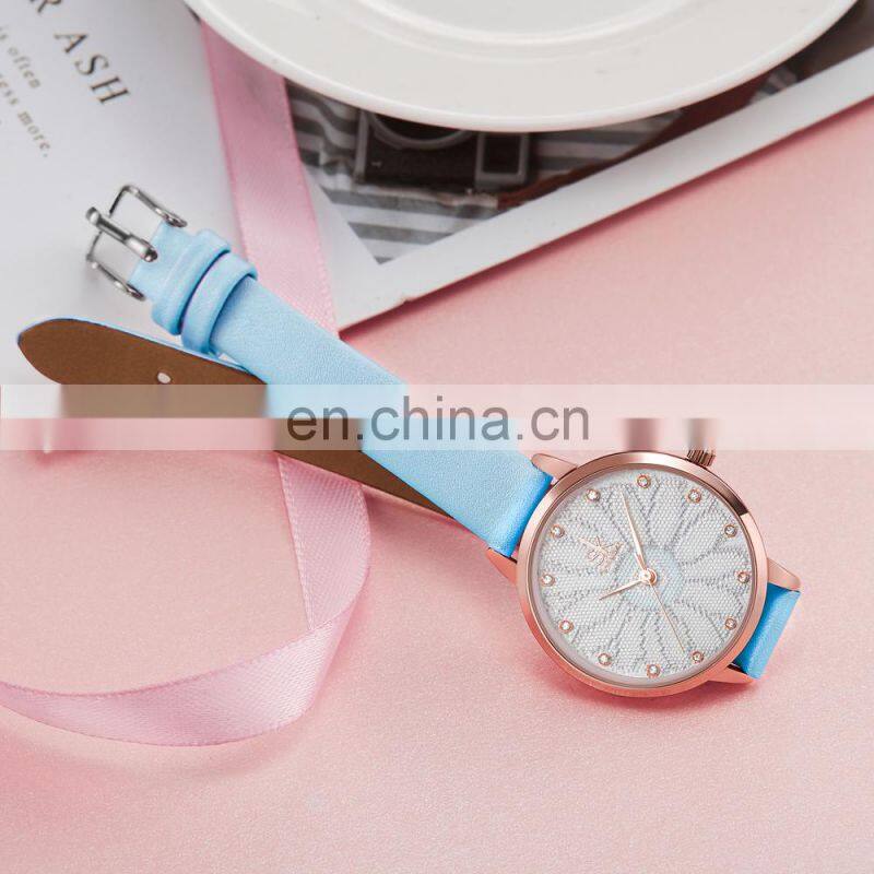 SHENGKE Women Wrist Watch K8058 Young Girls Fancy Watches Wholesale Chinese Handwatch Multi Color Student Watch
