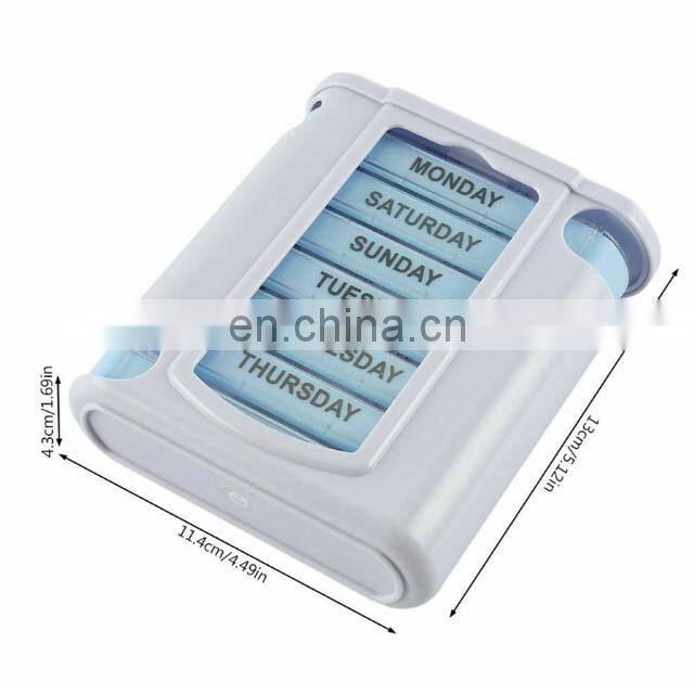 Pinbo Pretty Plastic Weekly Pill Box