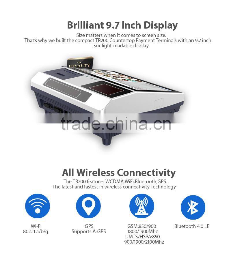 9.7"Android Countertop Terminal TR200