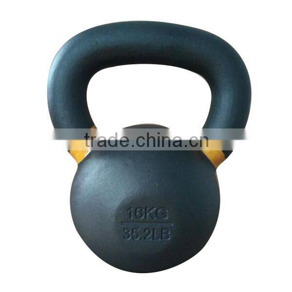 Solid cast iron competition kettlebell
