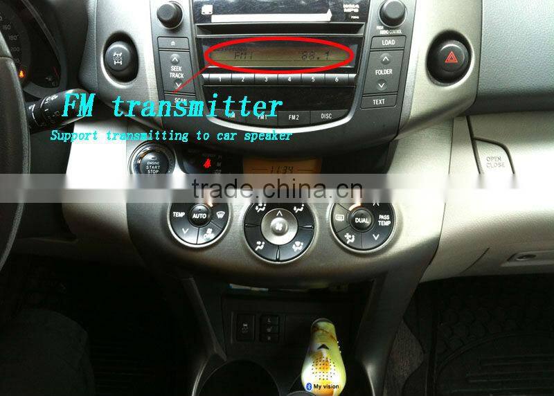 automatic bluetooth connection wireless car speaker car audio player with bluetooth