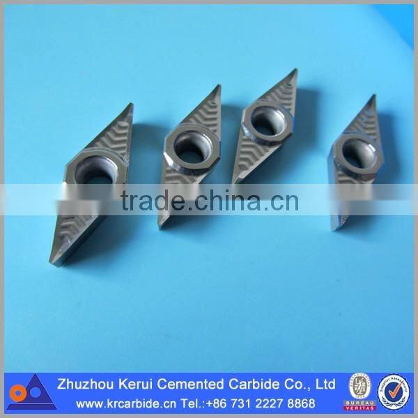 VCGT carbide insert aluminum turning insert from top quality manufacturer in China