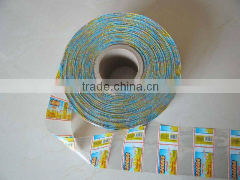 pvc wrapping label