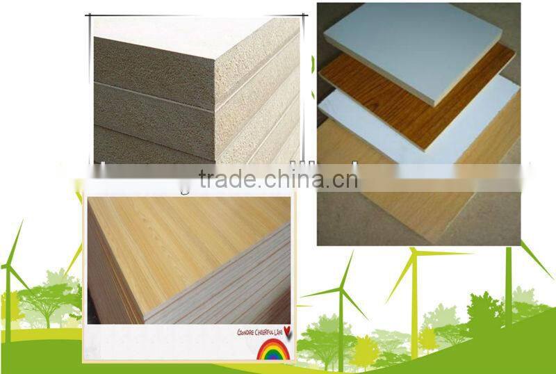 1220*2440mm melamine MDF with special size
