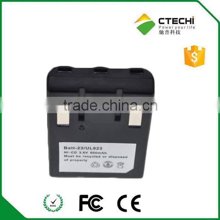 nicd 3.6v 600mah cordless phone battery