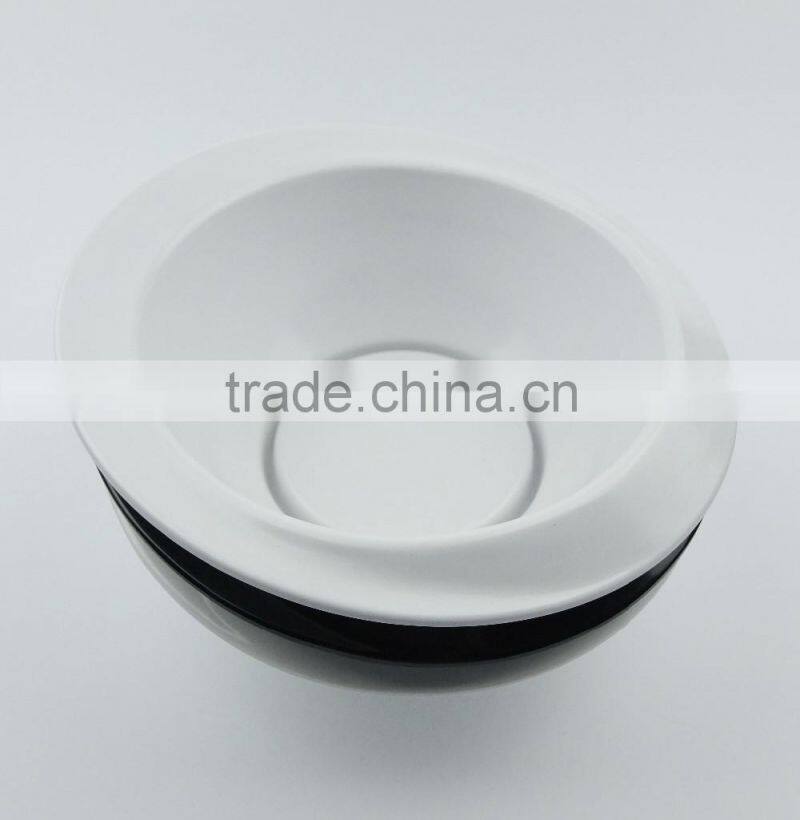 Wholesale artificial plant pot beautiful Hat shape Melamine flower pot MX1312