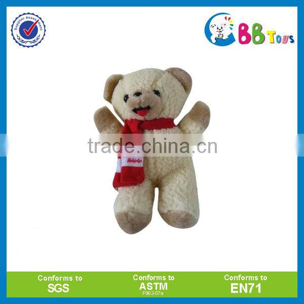 Plush bear of animal toys by walmart audited factory