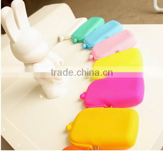 2015 Fashionable Silicone cosmetic bag/colorful cosmatic bags