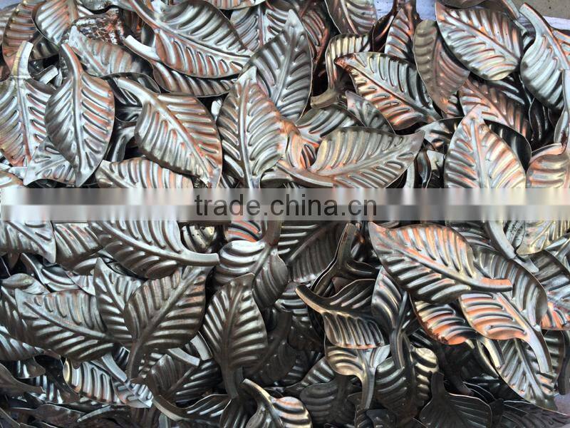 wrought iron stamping products ,cast metal part,cast iron door parts