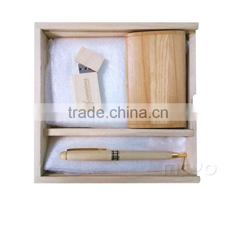 Wedding wooden box gift set