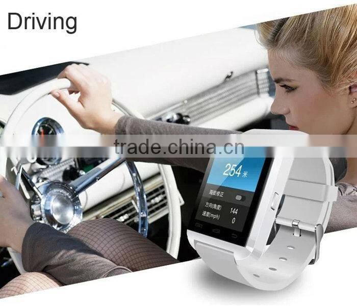 Smart Watch U8 Bluetooth Altimeter Anti-lost 1.5 inch Wrist Watch U Watch For Smartphones iPhone Android Samsung HTC Cell PhoneS