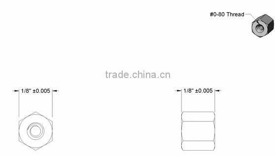 Brasss Female Threaded Hex Standoffs