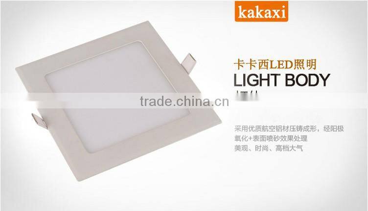 LED Panel Light 3w 4w 6w 9w 12w 15w 18w 20w 25w Square Ultra Thin Mini Dimmable Led Ceiling Lamp