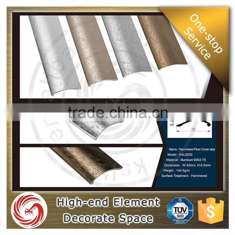 Laminate flooring aluminium floor transition trim