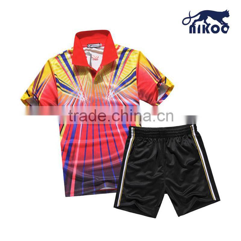 sublimated badminton uniform women high quality badminton set cheap badminton uniform