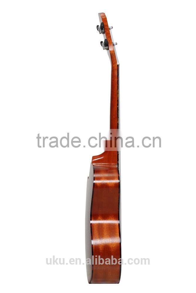 UKU wholesale tenor western red cedar top ukulele with gig bag