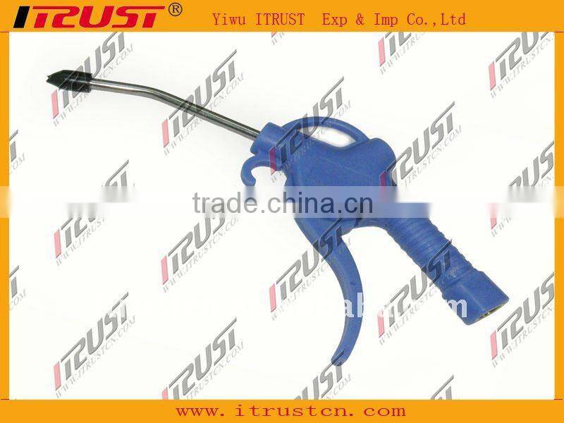 plastic air blowing dust gun with long nozzle and cover