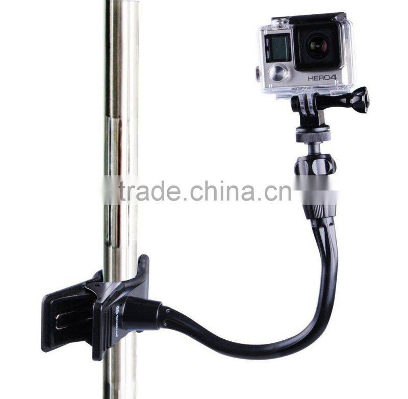 Clamp Mount for GoPro - Clip Mount for GoPro Hero and Other Compact Cameras with Tripod Socket
