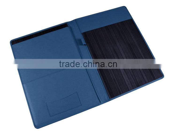 A4 Portfolio folder With Notepad and documents bag high quality business pad holder, Simple portfolio