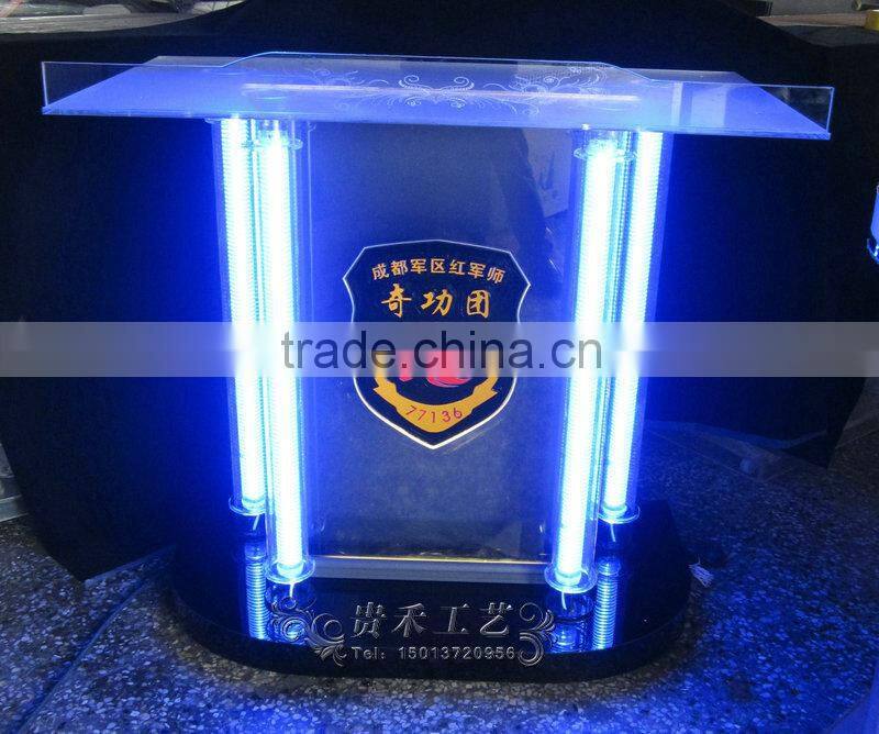 cheap dj light with LED lights, bar table for bar, Bar Club Furniture blue light