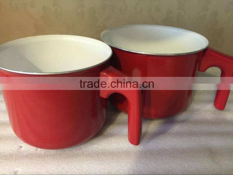 New Arriving Aluminum ceramic milk cooking pot saucepan kitchenwares