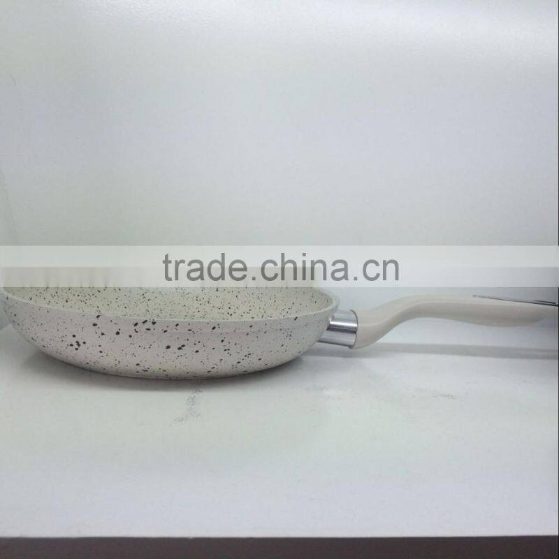 Marble/ Stone Coating Aluminum Nonstick Fry Pan 24cm