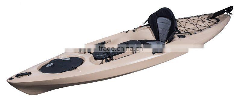 new single fishing kayak dace pro angler with pedals and rudder