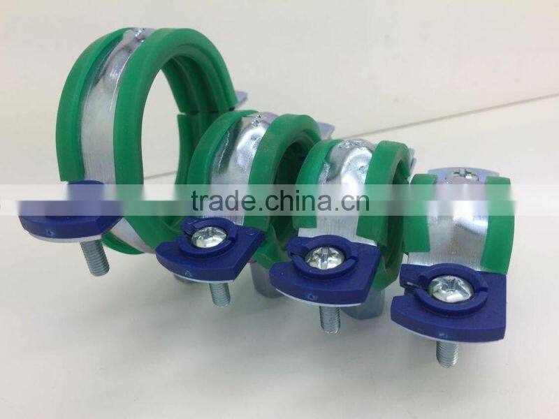 PIPE CLAMP WITH RUBBER (SILICONE)