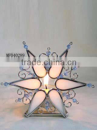 MX040019 china wholesale tiffany style stained glass voltive
