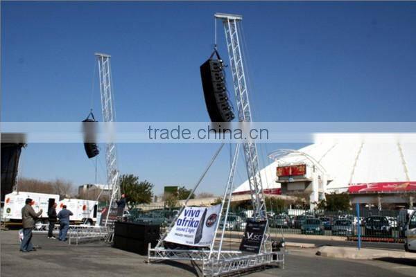 5-8m outdoor aluminum Line array PA flying truss support mast