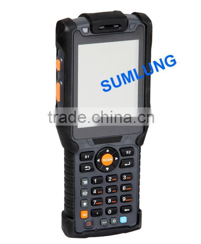 IP64 Rugged Industrial Handheld Barcode Collection Terminal V5000 WinCE + 1D Symbol Scanner Bluetooth WiFi + SDK Mobile Computer