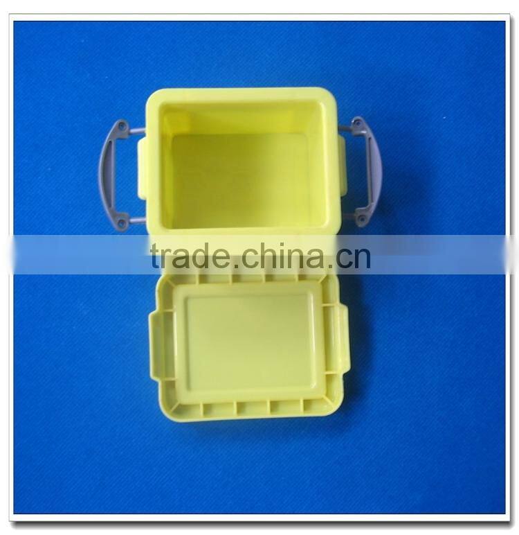 Clear mini colorful plastic box