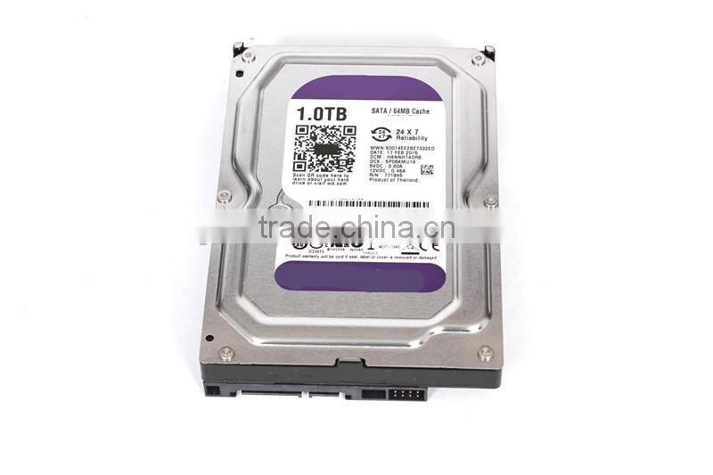 brand CCTV hard disk 1000gb with price 3.5'' SATA 5400rpm internal hard drive