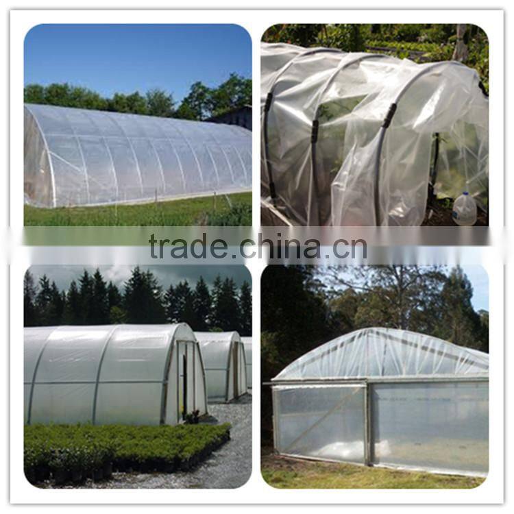100% virgin HDPE clear plastic nursery greenhouse film with UV protection