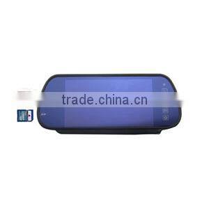 7inch bluetooth rearview car monitor with USB SD card