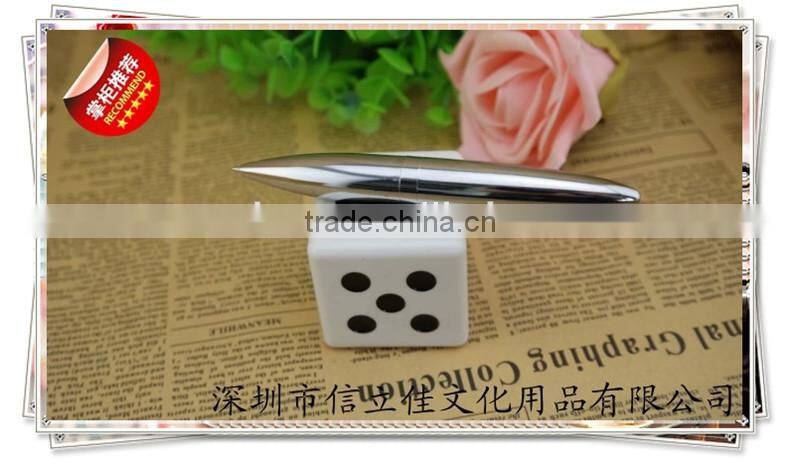 TT-12 Simple table pen with holder , metal desk pen