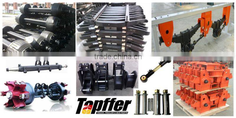 Landing gear for trailer parts