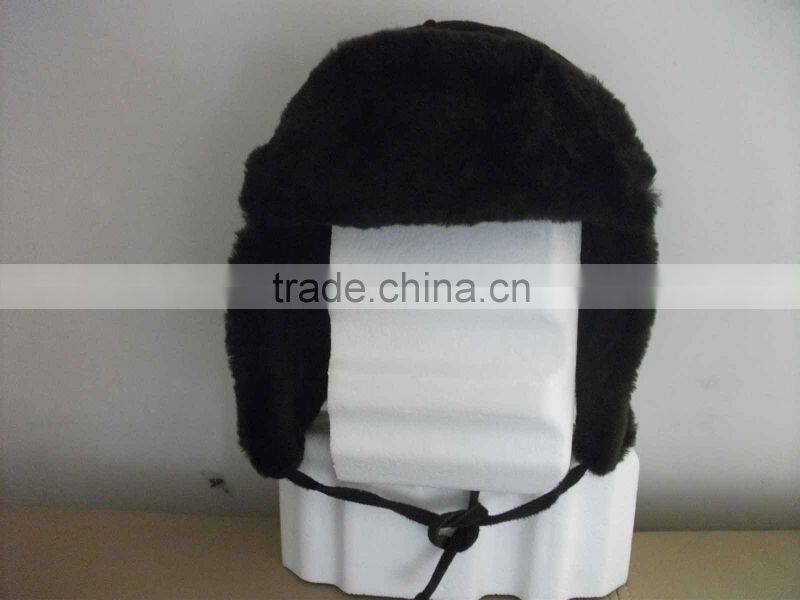 Merino sheepskin hats and caps for winter from China factory