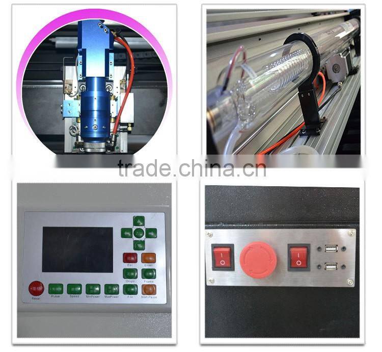 Guangzhou CE,FDA certification 1300*2500mm HQ-1325 co2 laser fabric cutting machine