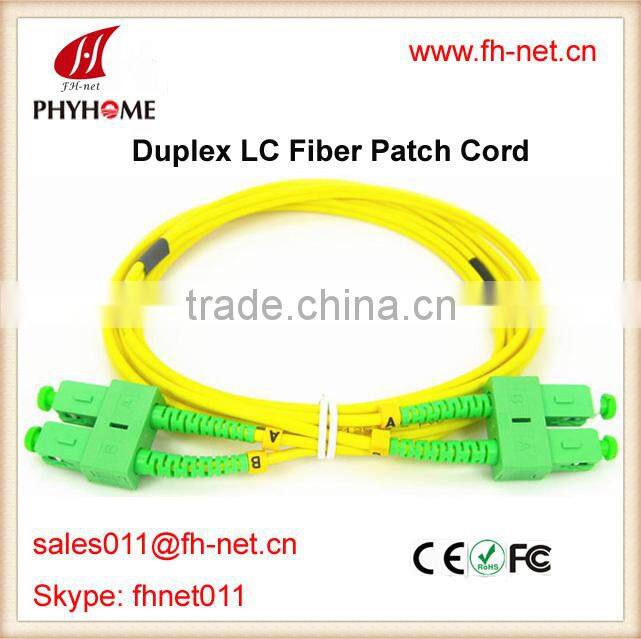 Duplex LC Fiber Patch Cord Single Mode/Multi Mode Cheap Factory Price