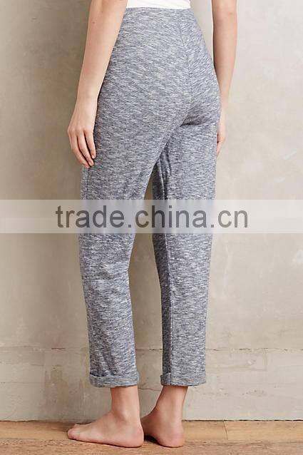 Wholesale Summer Women's Cotton Roll-cuff Casual Lounge pants