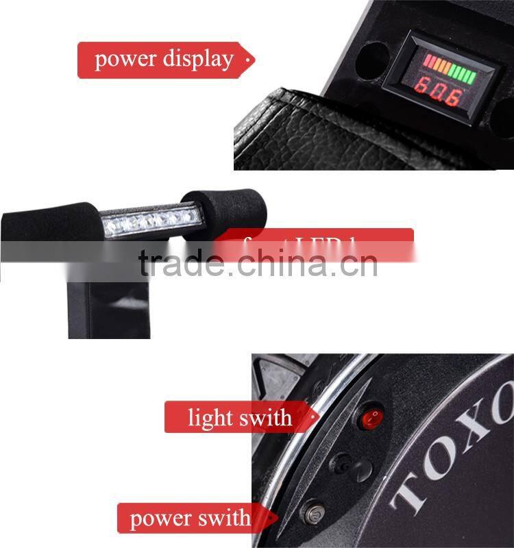 Canton Fair Best one wheel electric scooter with seat 500w/1000w