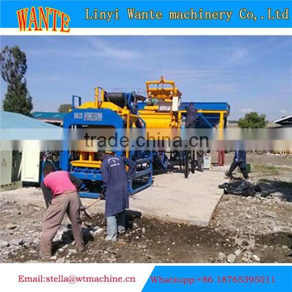 QT6-15 cheap machine make money concrete and block making machines in uk